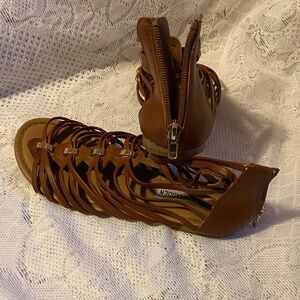 Steve Madden Tan Gladiator Sandals